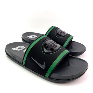 Nike Offcourt NFL New York Jets Mens Size 11 Black Slide Sandals DD0528-001
